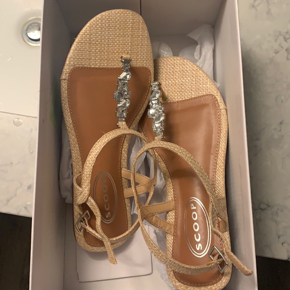 jewled sandals